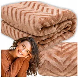 cieply-koc-ozdobny-narzuta-na-lozko-prezent-pled-200x220-cm-brazowy