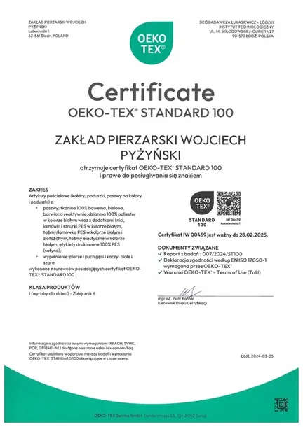 poduszka-z-pierza-40x60-700g-biala-stan-nowy-stan-opakowania-oryginalne