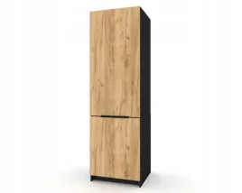 slupek-kuchenny-stojaca-szafka-kuchenna-kira-czarna-dab-craft-60x200cm