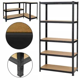 regal-magazynowy-metalowy-wzmocniony-do-garazu-piwnicy-czarny-5polek