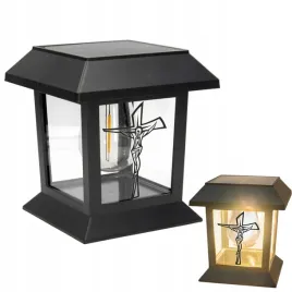 lampion-na-grob-statuetka-na-cmentarz-z-krzyzem-znicz-solarny-led