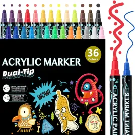markery-akrylowe-zestaw-36-szt-pisaki-flamastry-mazaki-wodoodporne-z-farba