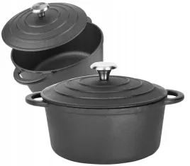 garnek-zeliwny-59-l-z-pokrywa-kociolek-28cm-piekarnik-ognisko