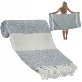1x-recznik-bawelniany-90x170-plazowy-duzy-do-sauny-narzuta-elmas-szary