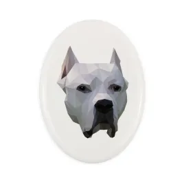 dog-argentynski-dogo-argentino-plytka-ze-zdjeciem-i-napisem-geometryczna