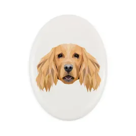 cocker-spaniel-angielski-plytka-ze-zdjeciem-i-napisem-geometryczna-marki-a