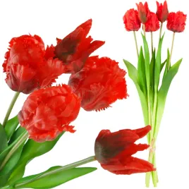 cv13899-8-tulipany-bukiet-tulipanow-papuzie-sztuczne-kwiaty-gumowane-5szt-j