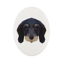 teckel-szorstkowlosy-plytka-ze-zdjeciem-i-napisem-geometryczna-marki-art-d