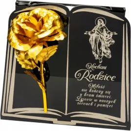 dekoracja-na-grob-grawerowany-znicz-podstawka-na-cmentarz-roza-dla