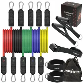 gumy-oporowe-do-cwiczen-workout-bands-zestaw-5-gum-wysoka-jakosc