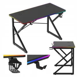 biurko-gamingowe-huzaro-czarne-rgb-led-komputerowe-mlodziezowe-120x60