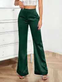 shein-zielone-eleganckie-satynowe-spodnie-flary-z-kieszeniami-m-77208