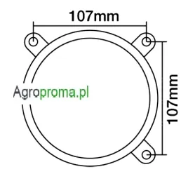 1672769m91-reflektor-massey-ferguson-675-690-698-698t-255