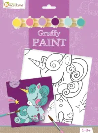 podobrazie-z-nadrukiem-farbki-pedzel-jednorozec-20x20-cm-avenue-mandarine