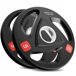 obciazenie-olimpijskie-gumowane-powlekane-talerze-do-sztangi-gryf-2x5