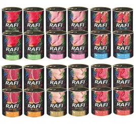 rafi-mokra-karma-dla-psa-doroslego-mix-6-smakow-puszka-24x400g