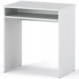 male-biurko-biale-szkolne-68-cm-z-polka-na-klawiature-komputerowe