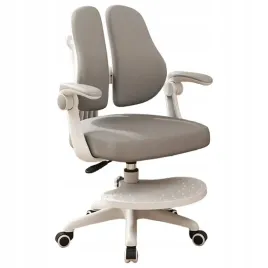 fotel-obrotowy-krzeslo-do-biurka-dla-dziecka-do-nauki-szary