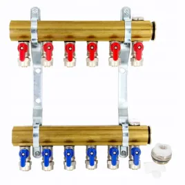 rozdzielacz-c-o-6-obwodow-zaworki-pex-odpowietrzniki-do-grzejnikow