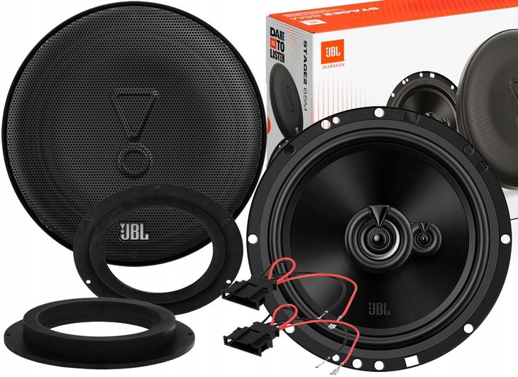 JBL MOCNE GŁOŚNIKI 3DROŻNE VW TIGUAN TOURAN TOUAREG CARAVELLE PRZÓD