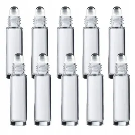 butelka-szklana-10-ml-bezbarwna-z-roll-on-z-nakretka-czarna-x10