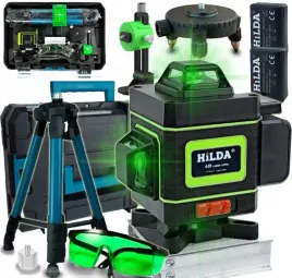 poziomica-laserowa-360-plaszczyznowa-hilda-4d-laser-krzyzowy-statyw