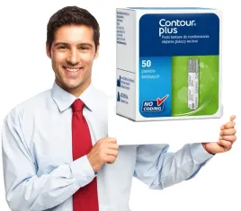 contour-plus-50-paskow-do-pomiaru-glukozy-do-glukometru