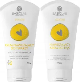 basiclab-zestaw-nawilzajacy-krem-do-twarzy-i-nawilzajacy-krem-do-rak-75-ml