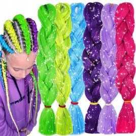 zestaw-wlosy-syntetyczne-kolorowe-brokatowe-warkoczyki-6-sztuk