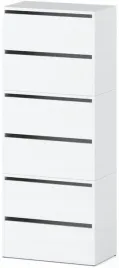 szafka-na-buty-biala-150-cm-wysoka-modulowa-bez-siedziska-loft-regal