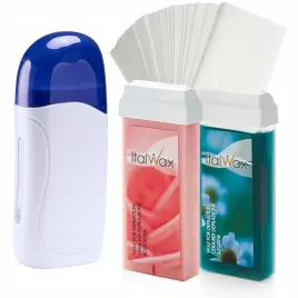 zestaw-depilacja-2x-wosk-w-rolce-podgrzewacz-paski