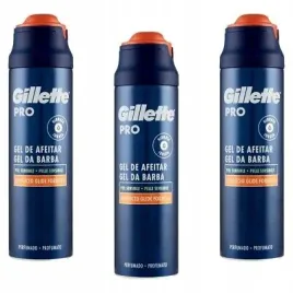zestaw-gillette-pro-sensitive-zel-do-golenia-zestaw-3-x-200-ml