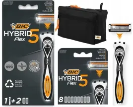 bic-hybrid-5-flex-maszynka-10-wkladow-ostrza-nozyki-zestaw