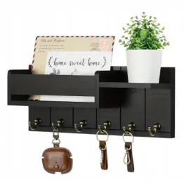 drewniany-wieszak-scienny-na-ubrania-klucze-do-przedpokoju-polka