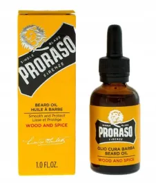 proraso-olejek-do-brody-zolty-wloski-wood-and-spice-30-ml