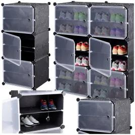 szafka-na-buty-obuwie-modulowa-regal-polka-12-poziomow-pudelka