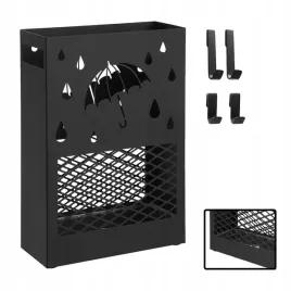 stojak-na-parasole-metalowy-28x12x41-cm-czarny-kosz-z-ociekaczem