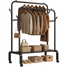 duzy-wieszak-na-ubrania-buty-stojacy-podlogowy-czarny-metalowy-stojak