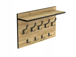 duzy-wieszak-scienny-na-ubrania-dab-hak-czarny