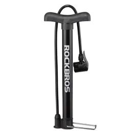 pompka-rowerowa-podlogowa-120psi-8bar-koncowki-do-pilek-materacy-czarna