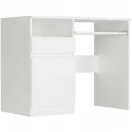 meble-biurko-komputerowe-stolik-96cm-biale-lewe-n-35l