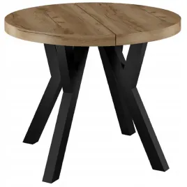 stol-okragly-rozkladany-loft-80-180-craft-zloty