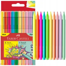 faber-castell-flamastry-grip-10-kol-neon-pastel