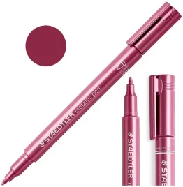 marker-metaliczny-dekoracyjny-permanentny-blyszczacy-staedtler-rozowy