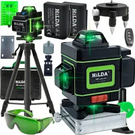 poziomica-laserowa-hilda-16-linii-laser-krzyzowy-4d-zielony-statyw