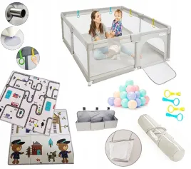 kojec-dla-dzieci-isere-premium-120x120-mata-piankowa-kulki-organizer