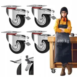 4x-kolka-obrotowe-z-hamulcem-skretne-125mm-400kg-gumowe-zestaw-do