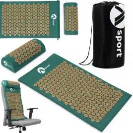 duza-mata-do-akupresury-z-kolcami-zdrowotna-zestaw-poduszka-worek