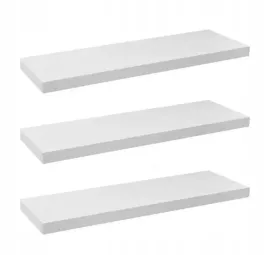 polka-scienna-wiszaca-65-cm-biala-komplet-3-sztuki