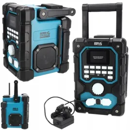 radio-budowlane-dedra-akumulatorowe-zasilacz-230v-bluetooth-usb-aux